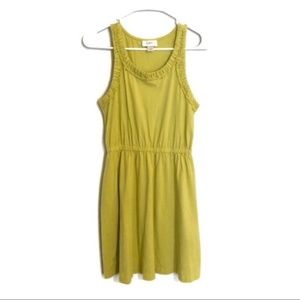 LOFT Ruffle Pleat Sleeveless Dress
